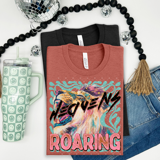 Heavens Roaring DTF Transfer