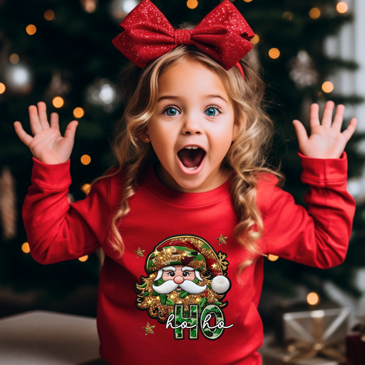 Camo Santa HoHoHo DTF Transfer
