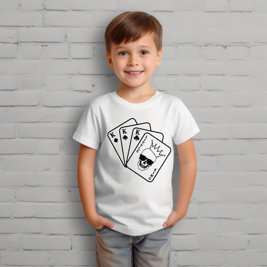 Little King Cards DTF Transfer
