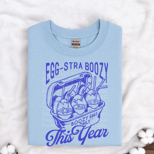 Eggstra Boozy this year DTF Transfer