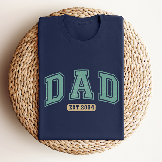 DAD Blue Est. 2024 DTF Transfer