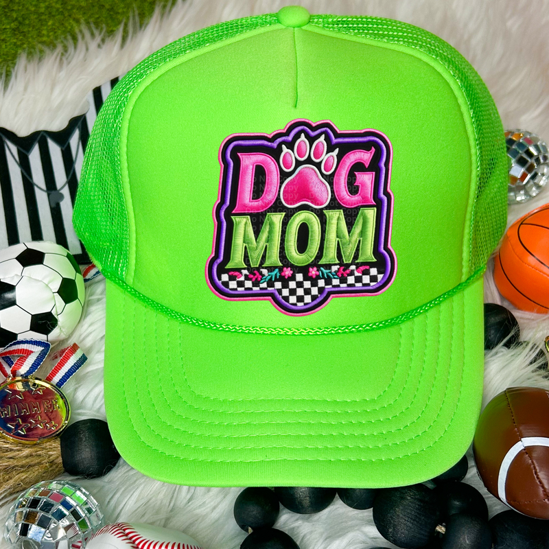 Dog Mom Neon DTF Transfer