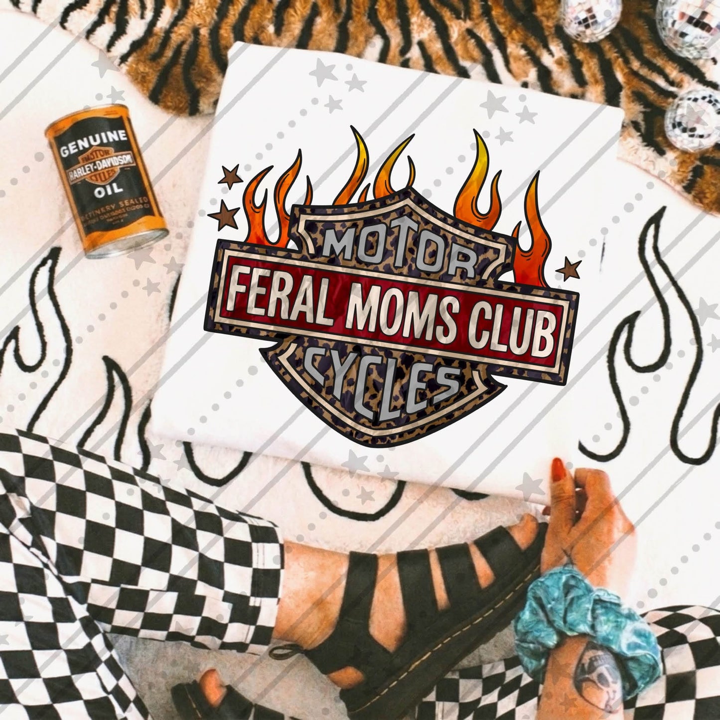 Feral Moms Club DTF Transfer