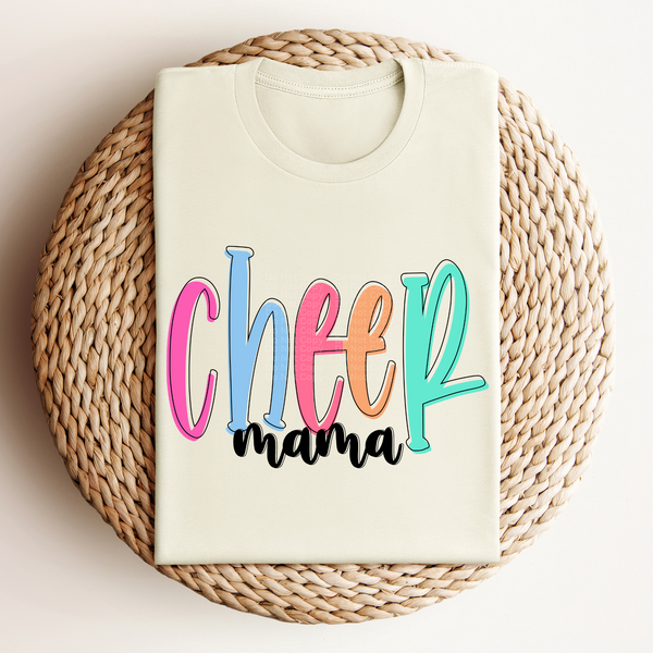 Cheer Mama - Colored Names/Occupations DTF Transfer