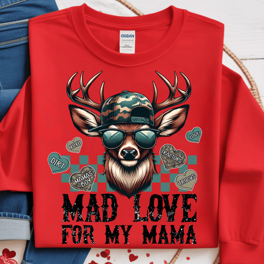 Mad Love For My Mama DTF Transfer
