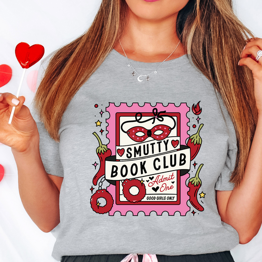 Smutty Book Club DTF Transfer