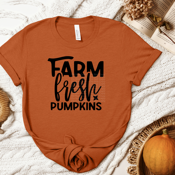 Farm Fresh Pumpkins DTF Transfer