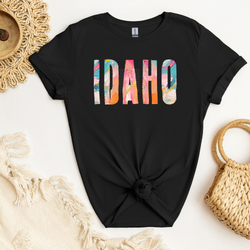 Idaho Watercolor DTF Transfer