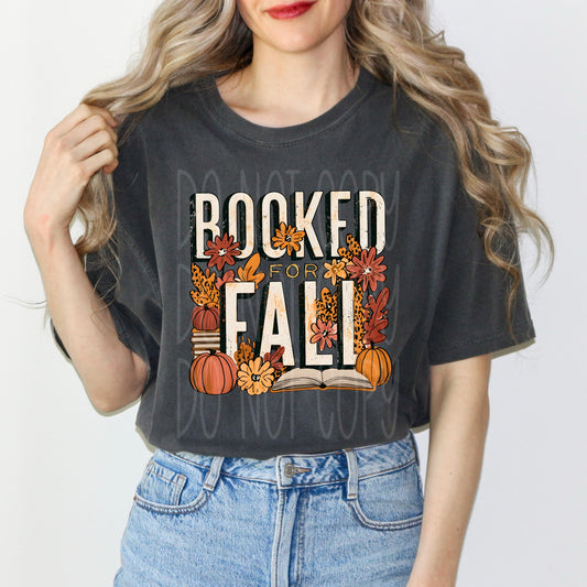 Booked For Fall DTF Transfer