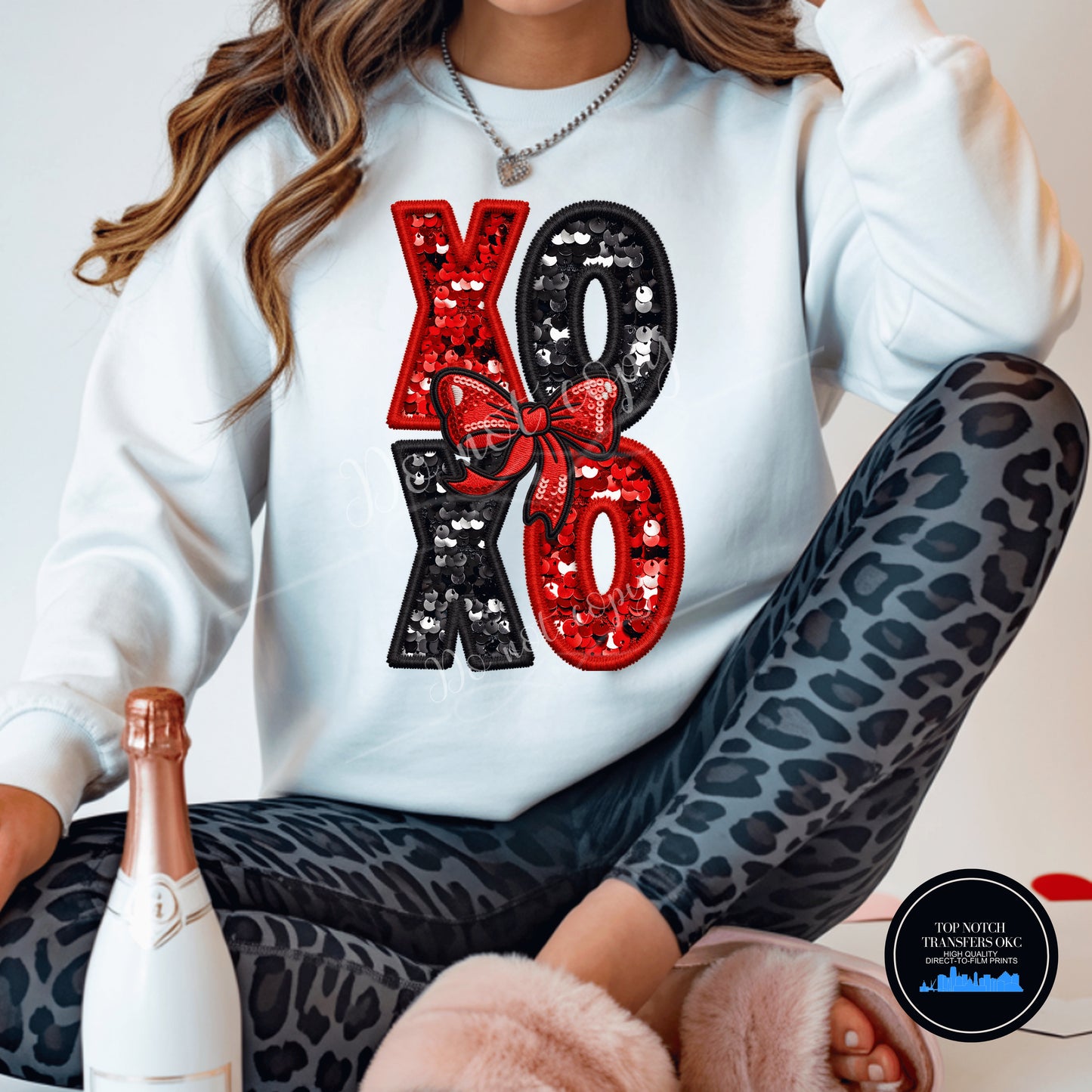 XOXO Bow PNG Digital Download 300 DPI