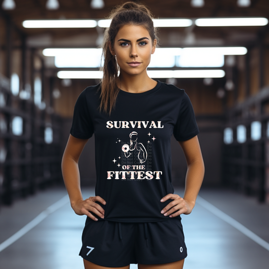 Survival Of the Fittest (White) DTF Transfer