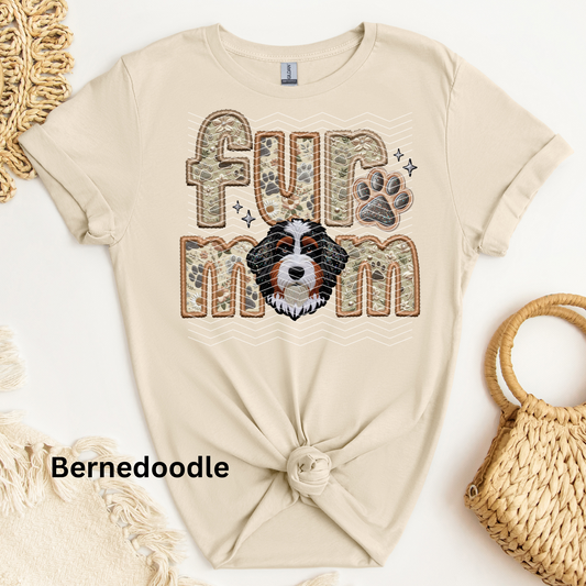 Bernedoodle DTF Transfer
