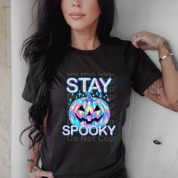 Stay Spooky Jack O Lantern (Metallic) DTF Transfer