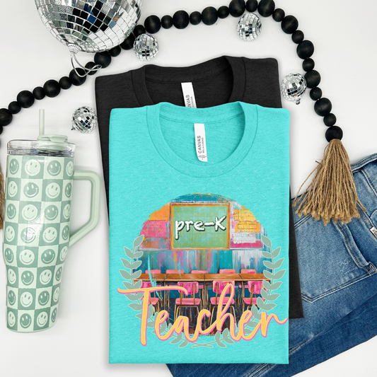 Prek Teacher DTF Transfer