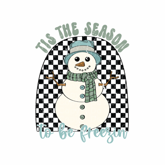 Tis the Season, to be Freezin 2 DTF Transfer