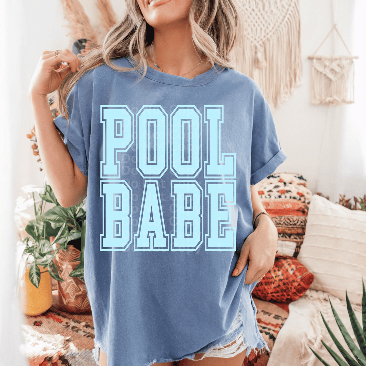 Pool Babe DTF Transfer