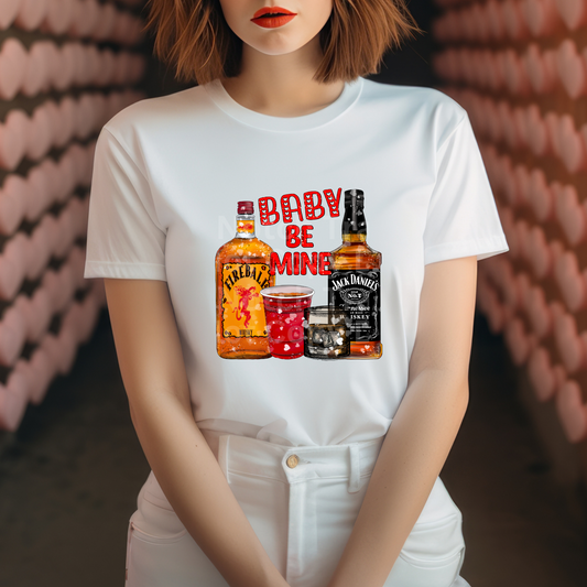 Baby Be Mine Whiskey DTF Transfer