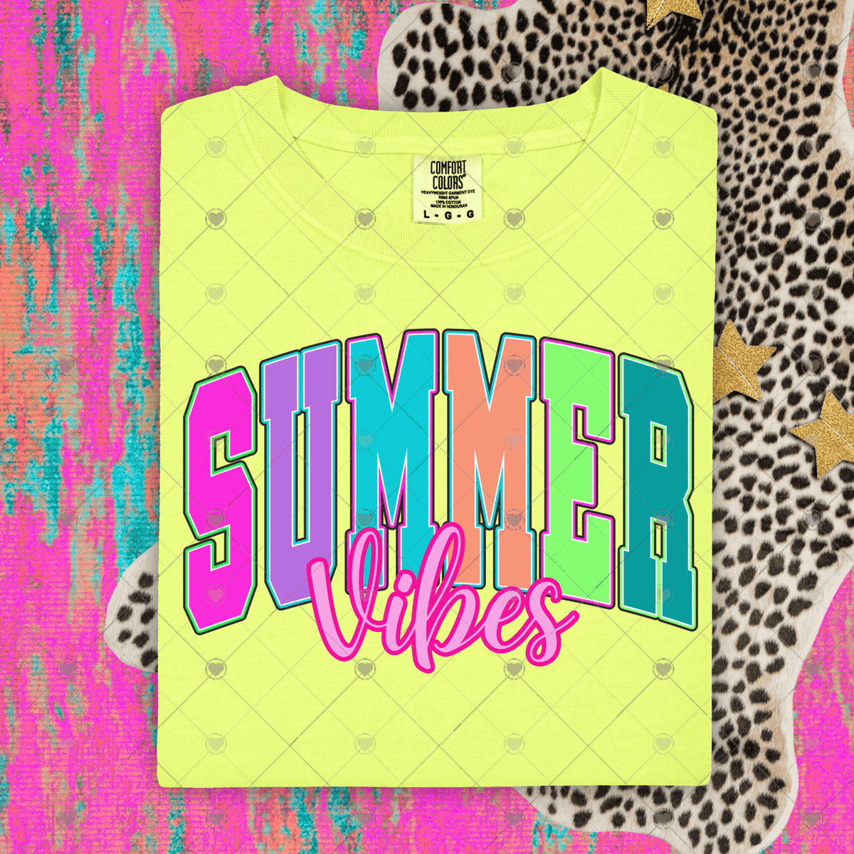 Summer Vibes DTF Transfer