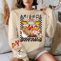Friends Giving *Optional long sleeve design* DTF Transfer