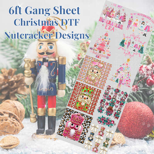 6ft Christmas Nutcracker Gang Sheet