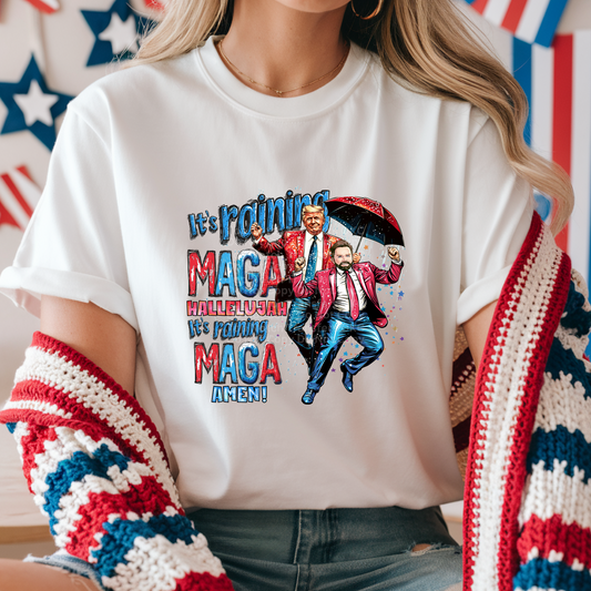 It's Raining MAGA DTF Transfer