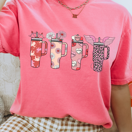 Valentine’s Cups DTF Transfer