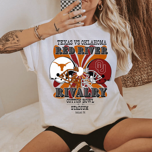 2025 Oklahoma vs. Texas DTF Transfer