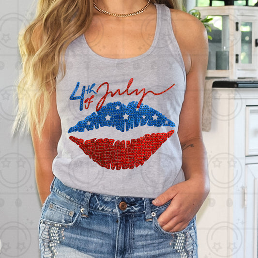 4th of July DTF Transfer
