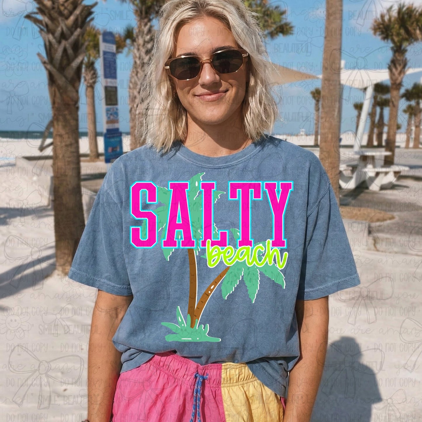 Salty Vibes DTF Transfer