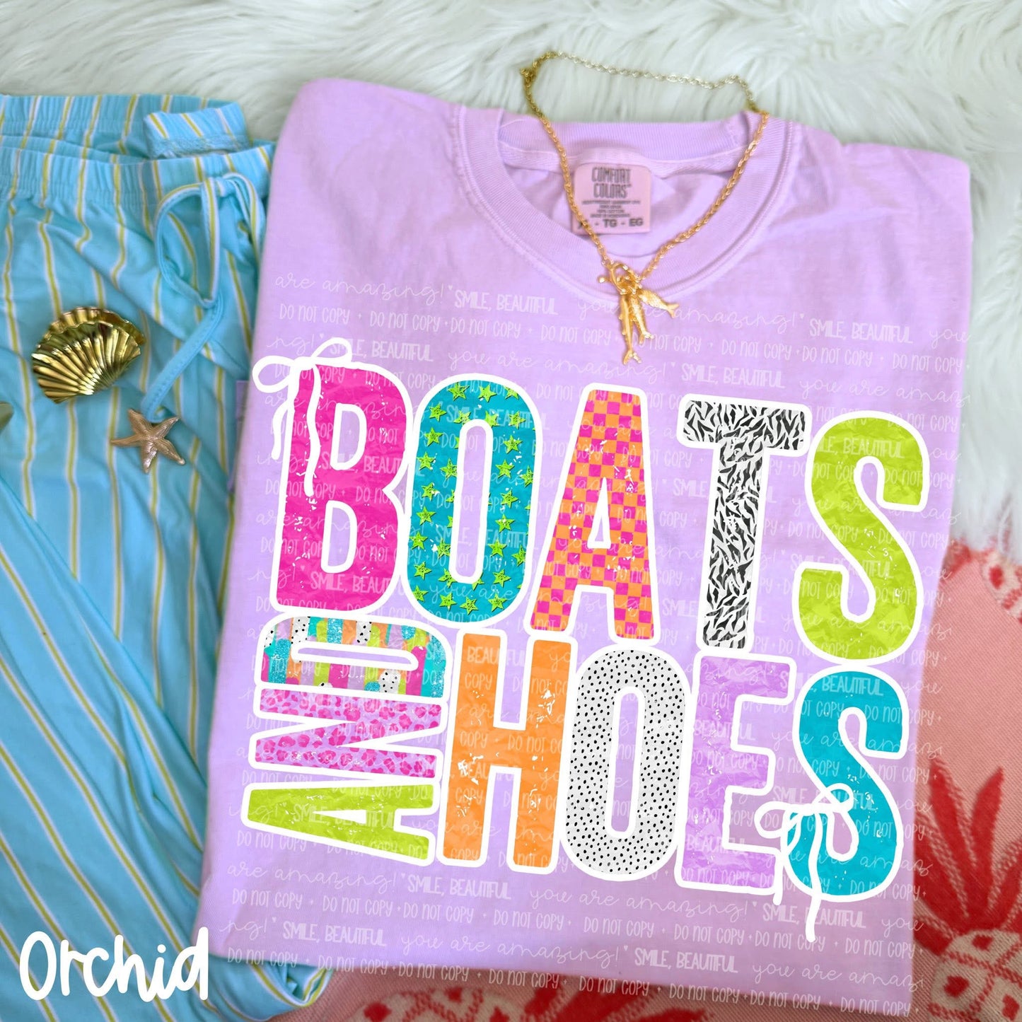 Boats and Hoes DTF Transfers
