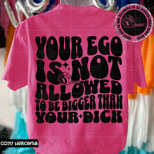 Your Ego DTF Transfer