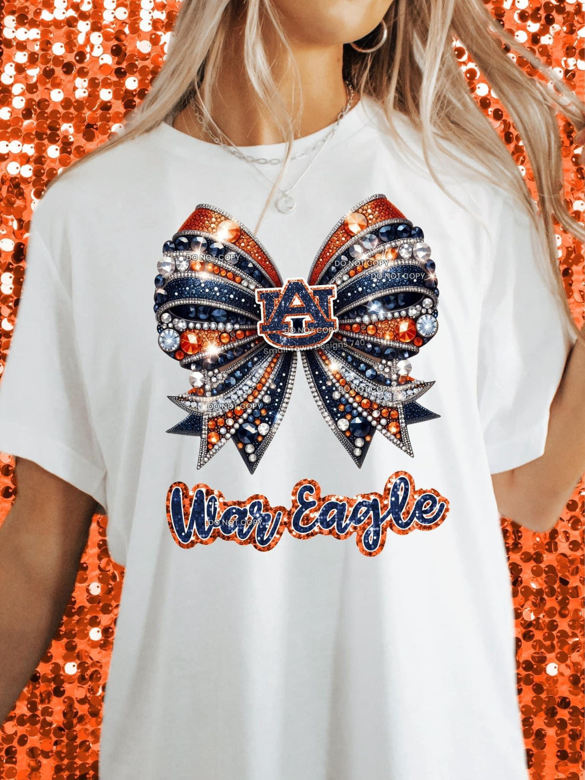 War Eagle Bow DTF Transfer