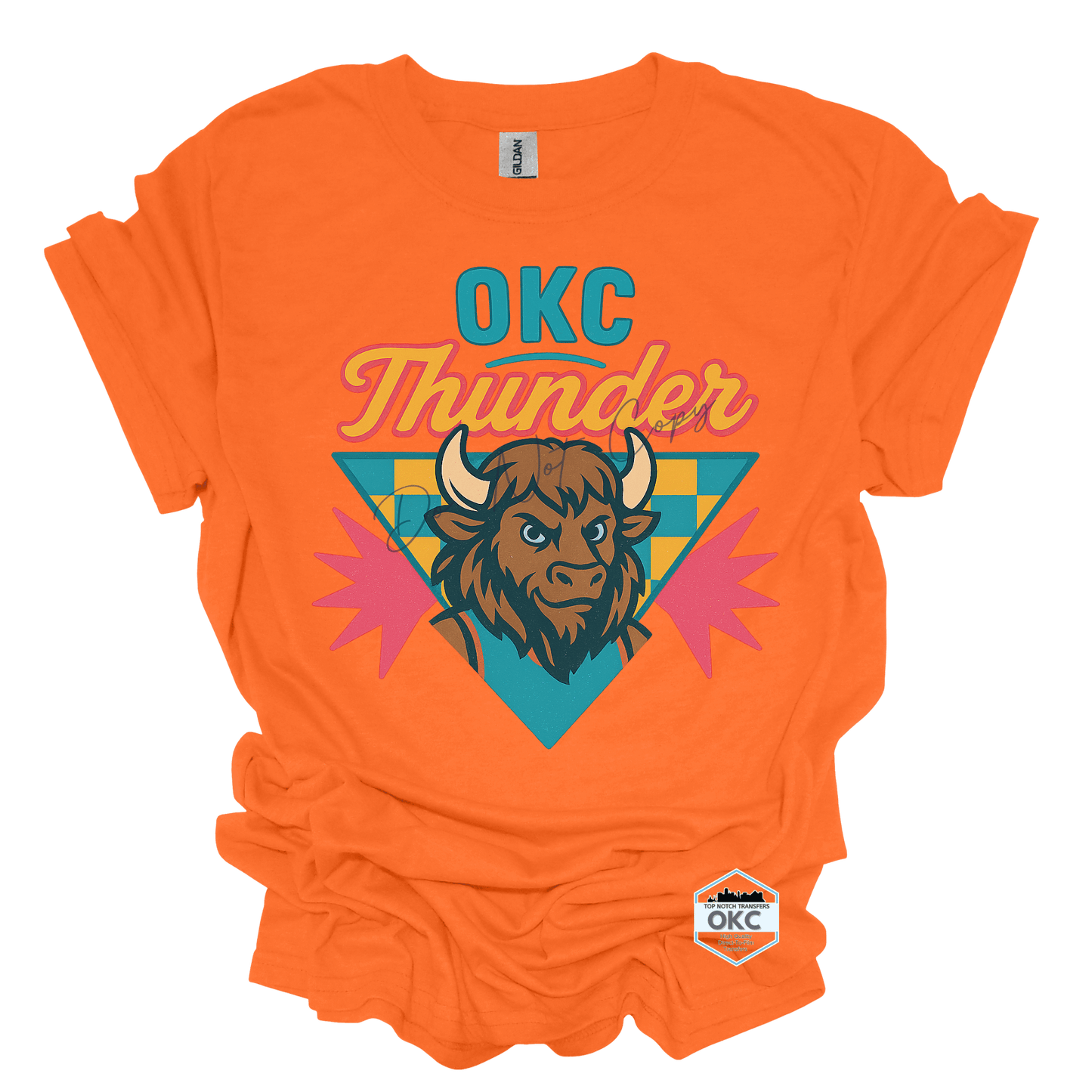 OKC Vintage Retro T-Shirt