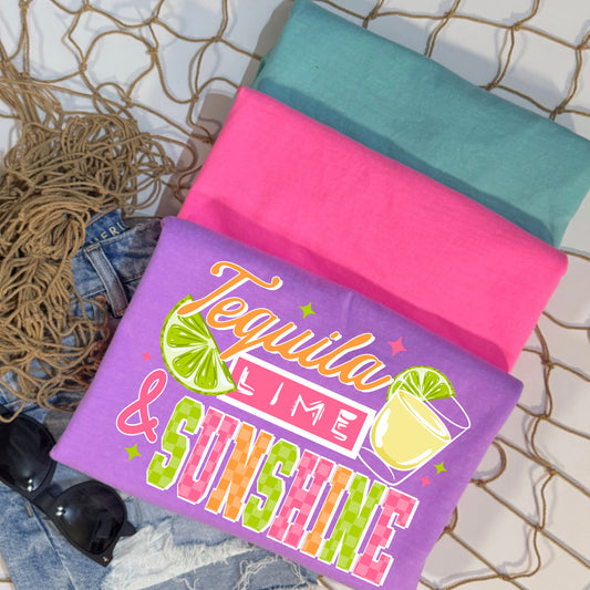 Tequila Lime & Sunshine DTF Transfer