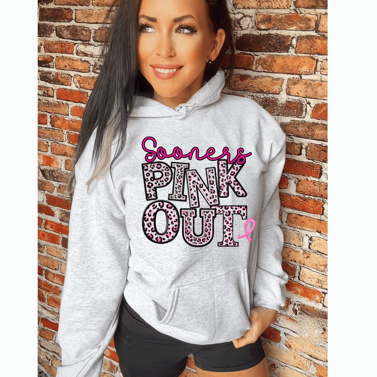 Sooners Pink Out DTF Transfer