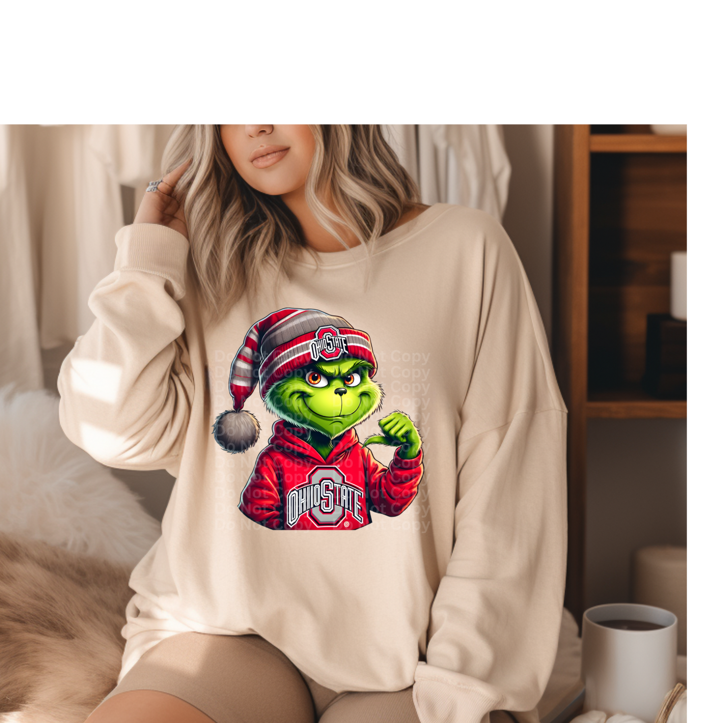 Green One OSU DTF Transfer