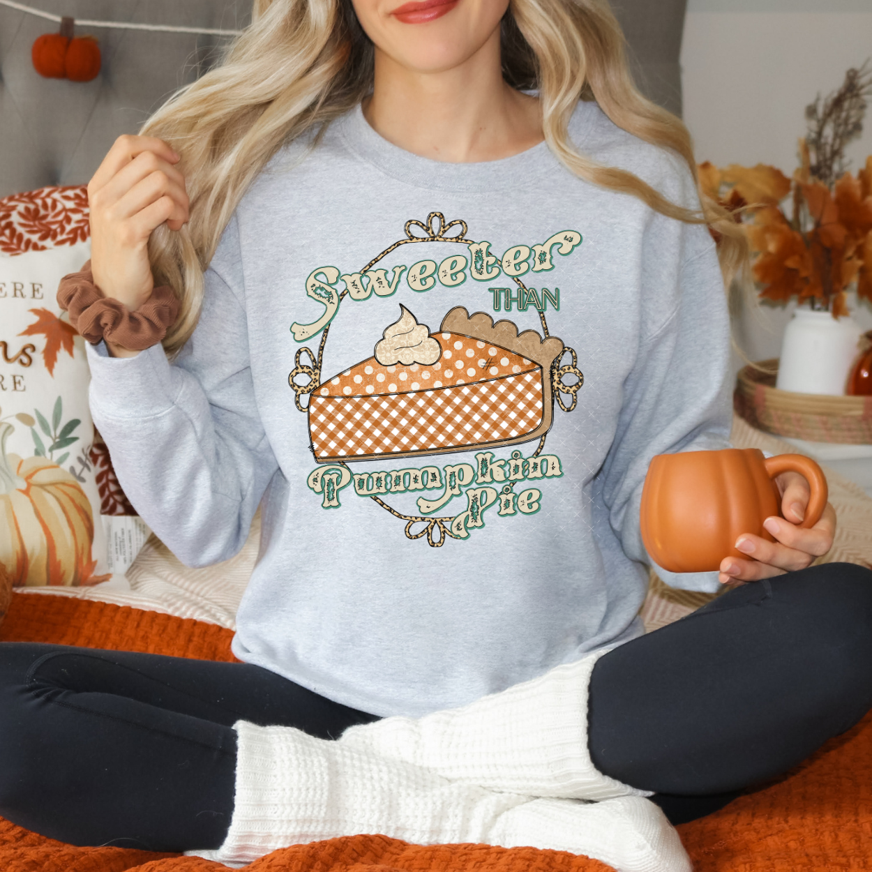 Sweeter Than Pumpkin Pie DTF Transfer