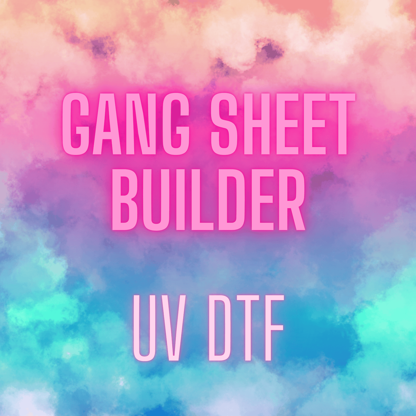 UV DTF Gang Sheet *Double Sided Color* Custom Builder