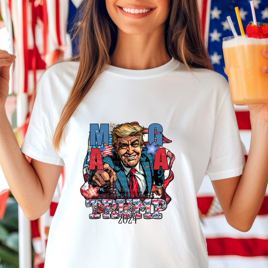 Trump 2024 MAGA DTF Transfer