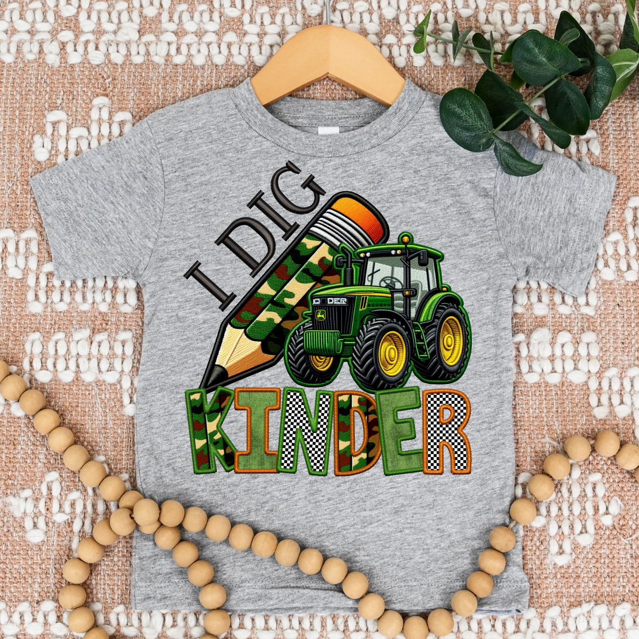 I Dig Kinder DTF Transfer
