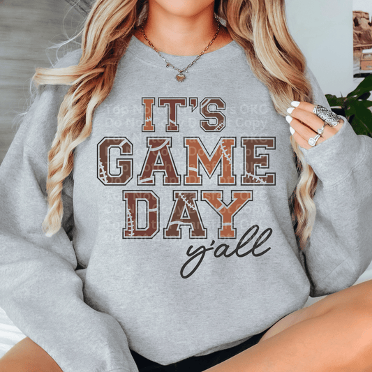 It’s Game Day Y’all DTF Transfer