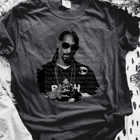 Snoop Distressed DTF Transfer