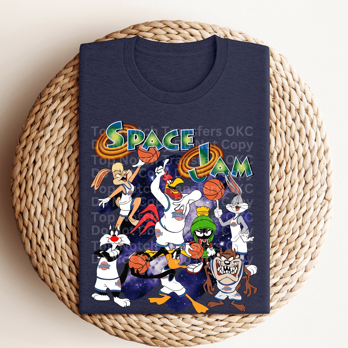 Space Jam DTF Transfer
