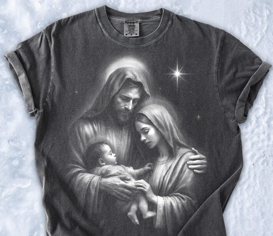 Holy Family Nativity DTF Transfer
