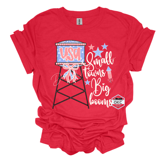 Small Town, Big Booms T-Shirt