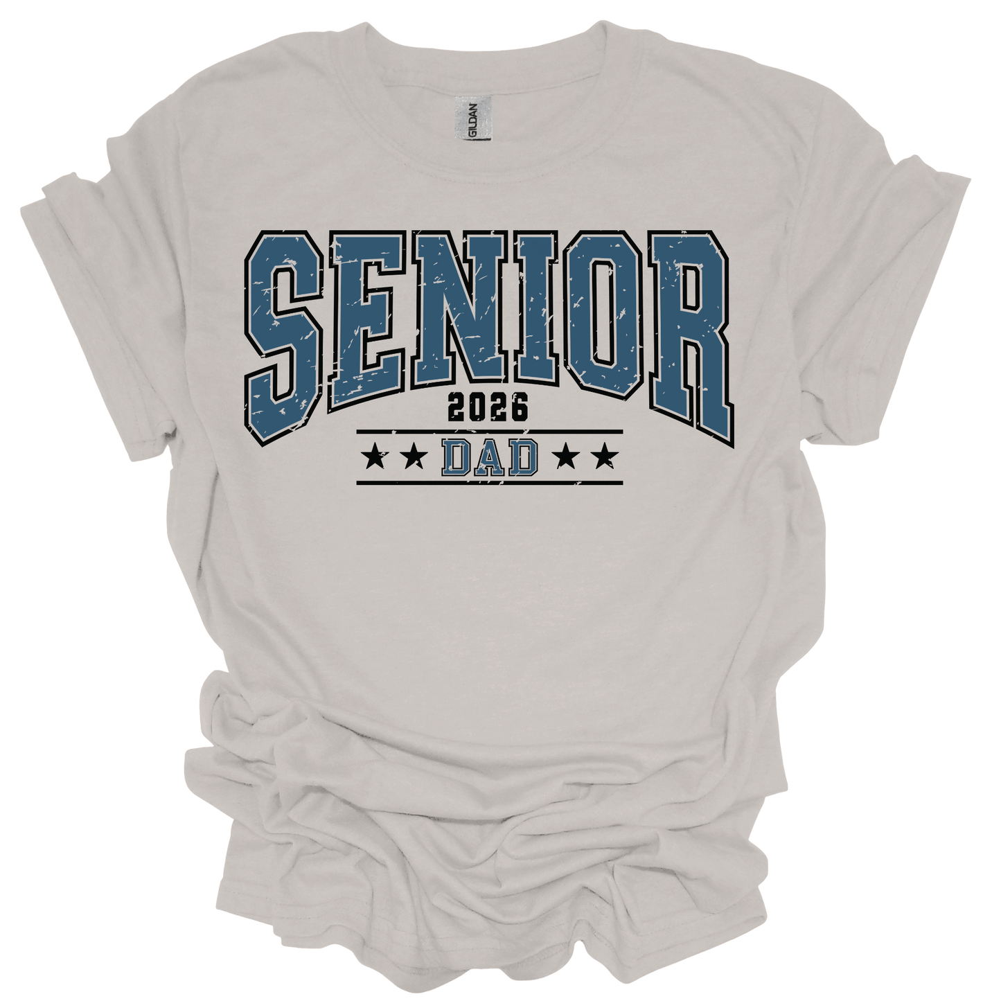 Senior Dad 2026 Blue DTF Transfer