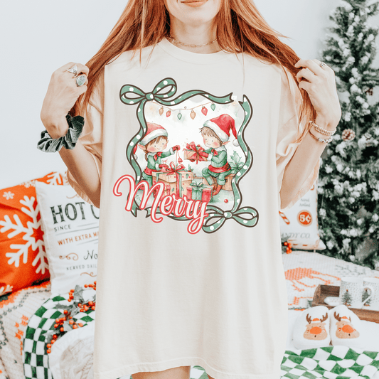 Merry Elves DTF Transfer
