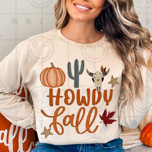 Howdy Fall DTF Transfer