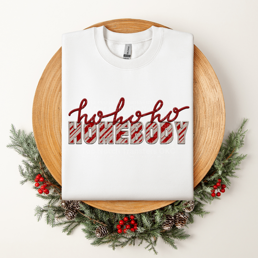 Ho Ho Ho Homebody Peppermint DTF Transfer