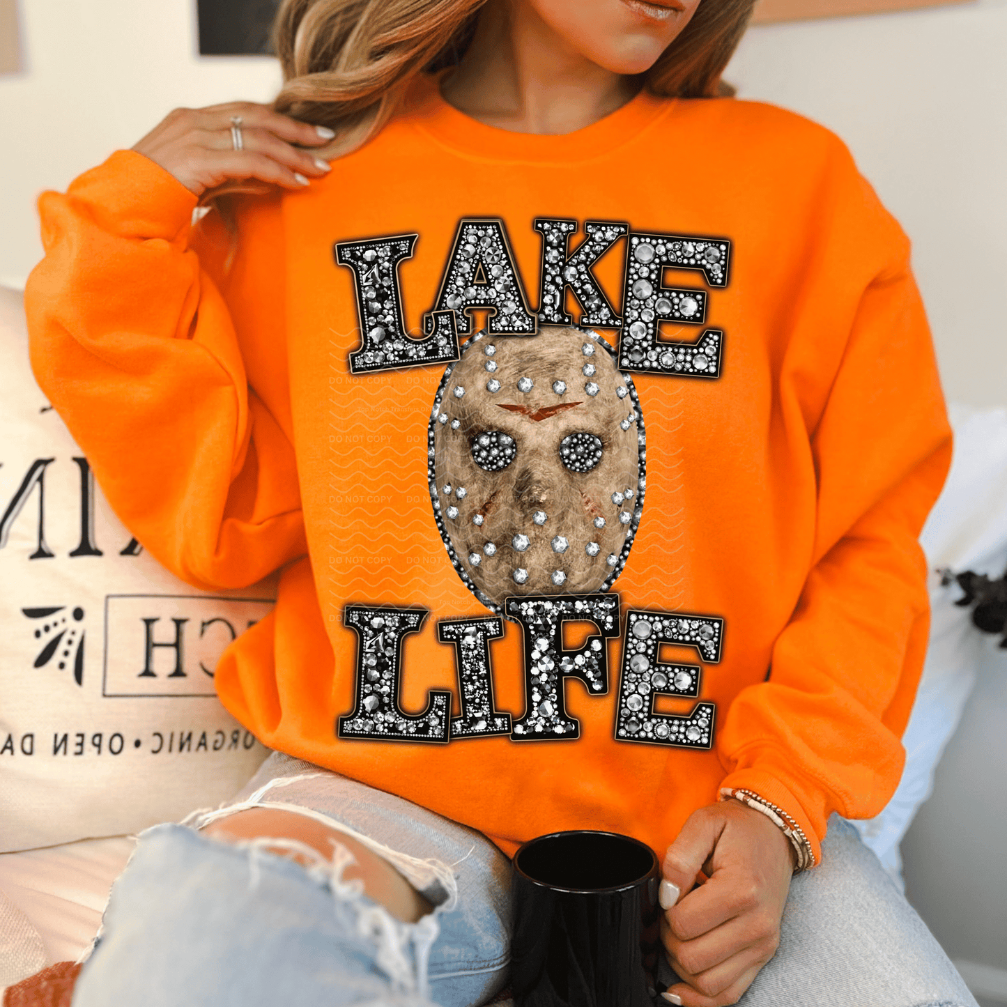 Lake Life (Faux Rhinestones) DTF Transfer